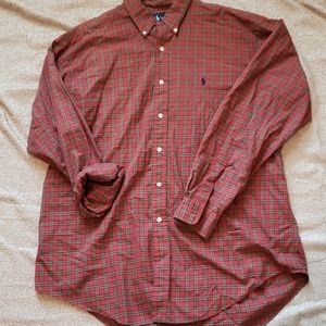 Ralph Lauren Mens Button Down Shirt